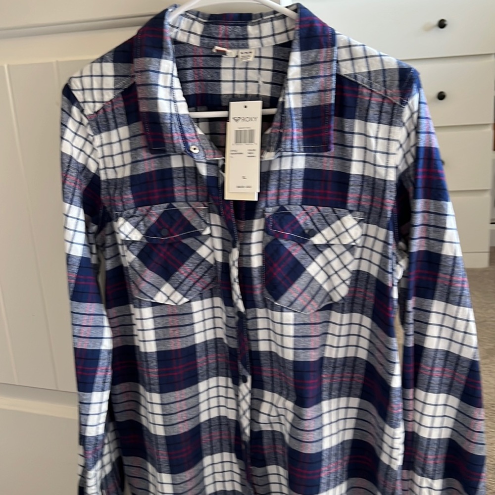 Roxy flannel